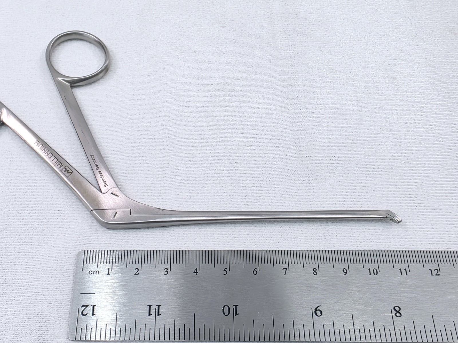 Millennium Surgical Micro Forcep 45 Deg. Up 4.25″