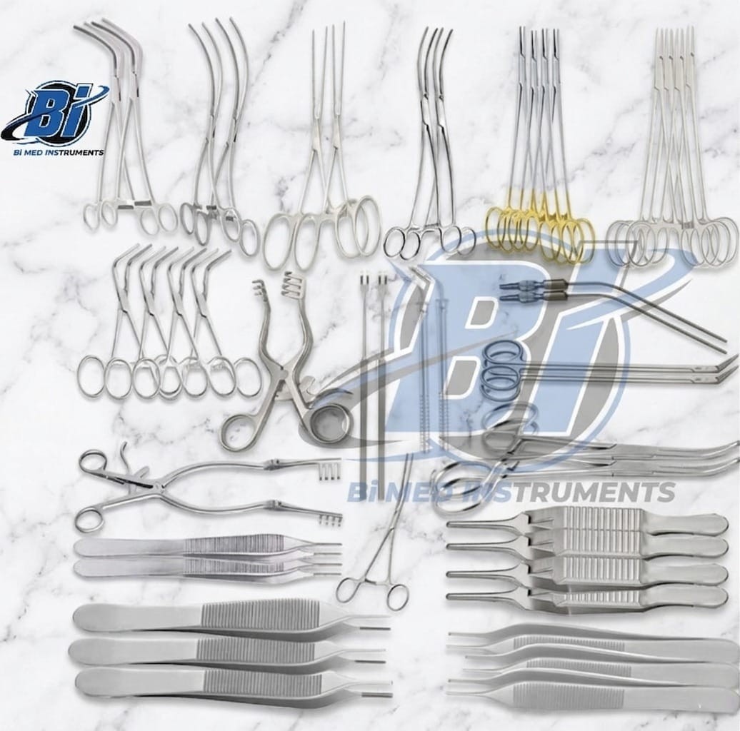 Vascular Surgery Set of 52 Pcs Surgical Instruments