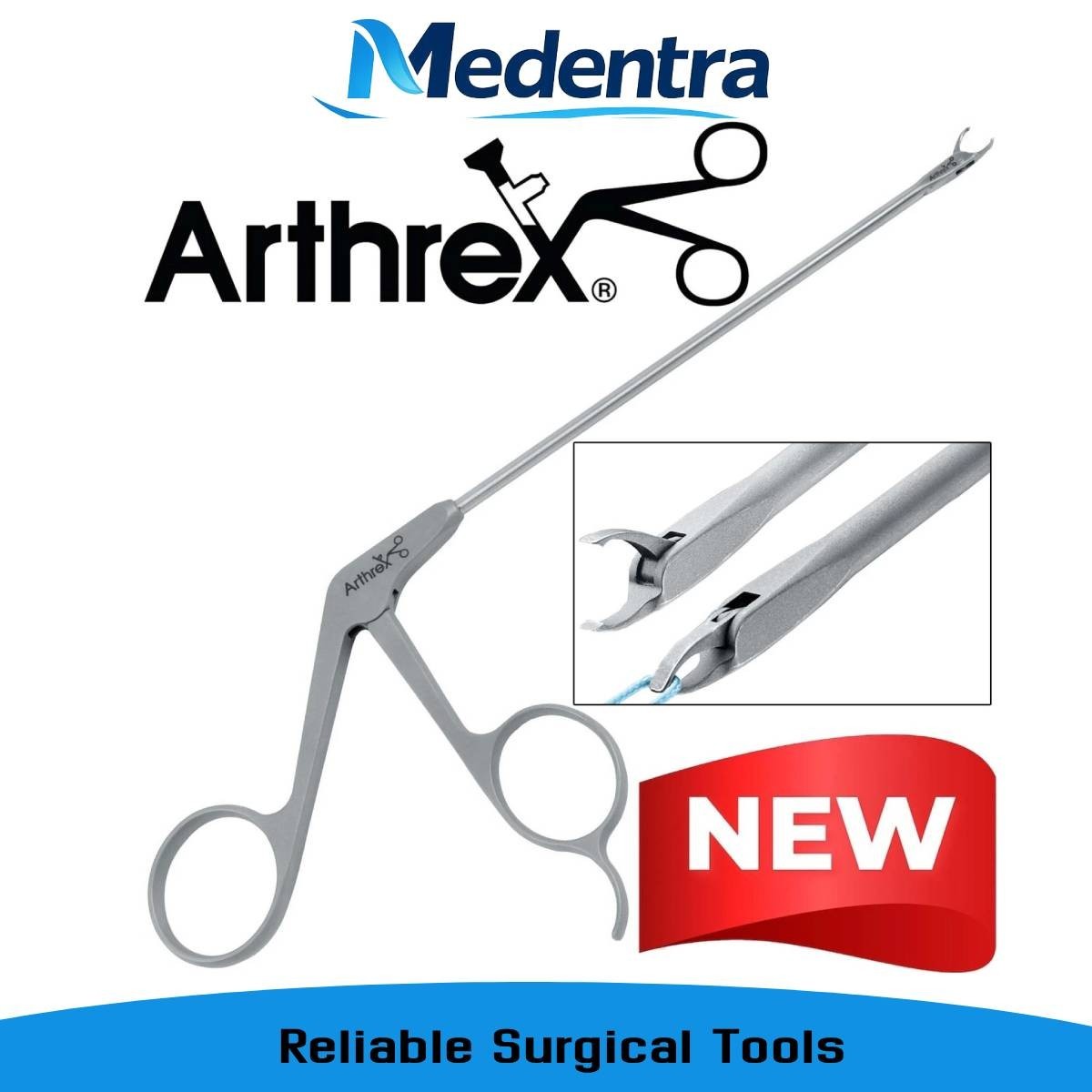 Arthrex AR-12540 Suture Retriever, ø3.4 mm, Straight arthroscopy instruments