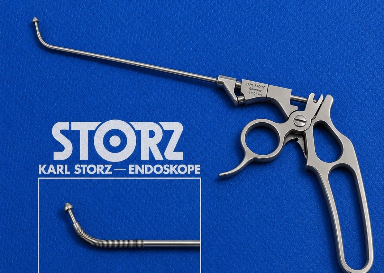 KARL STORZ 651503 HOSEMANN Frontal Sinus Nasal Recess Punch Circular Cutting 8
