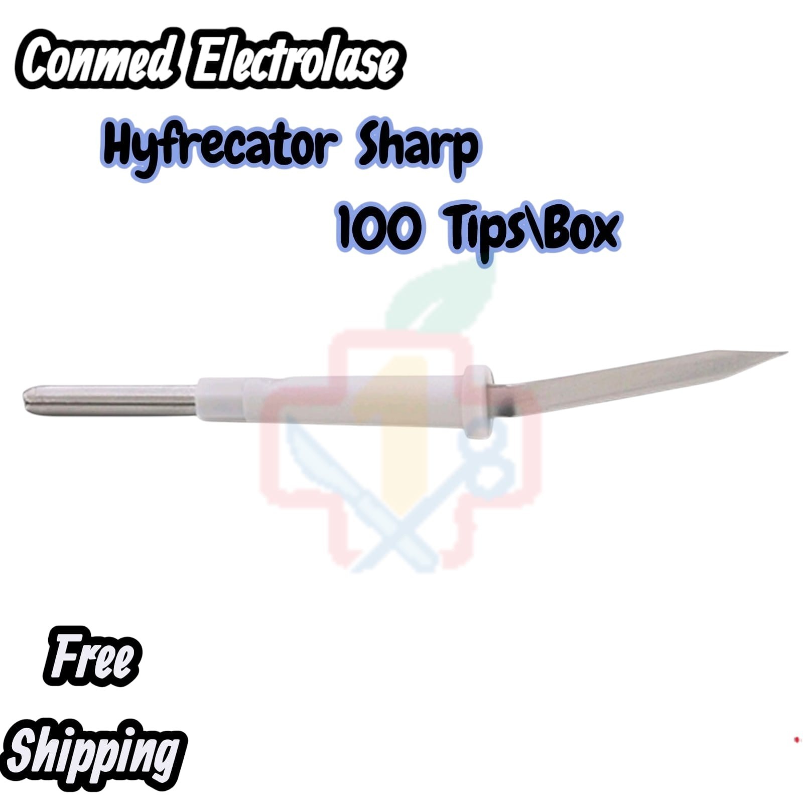 CONMED Electrolase Disposable Hyfrecator Sharp Tips Non-Sterile Pack of 100 – CE