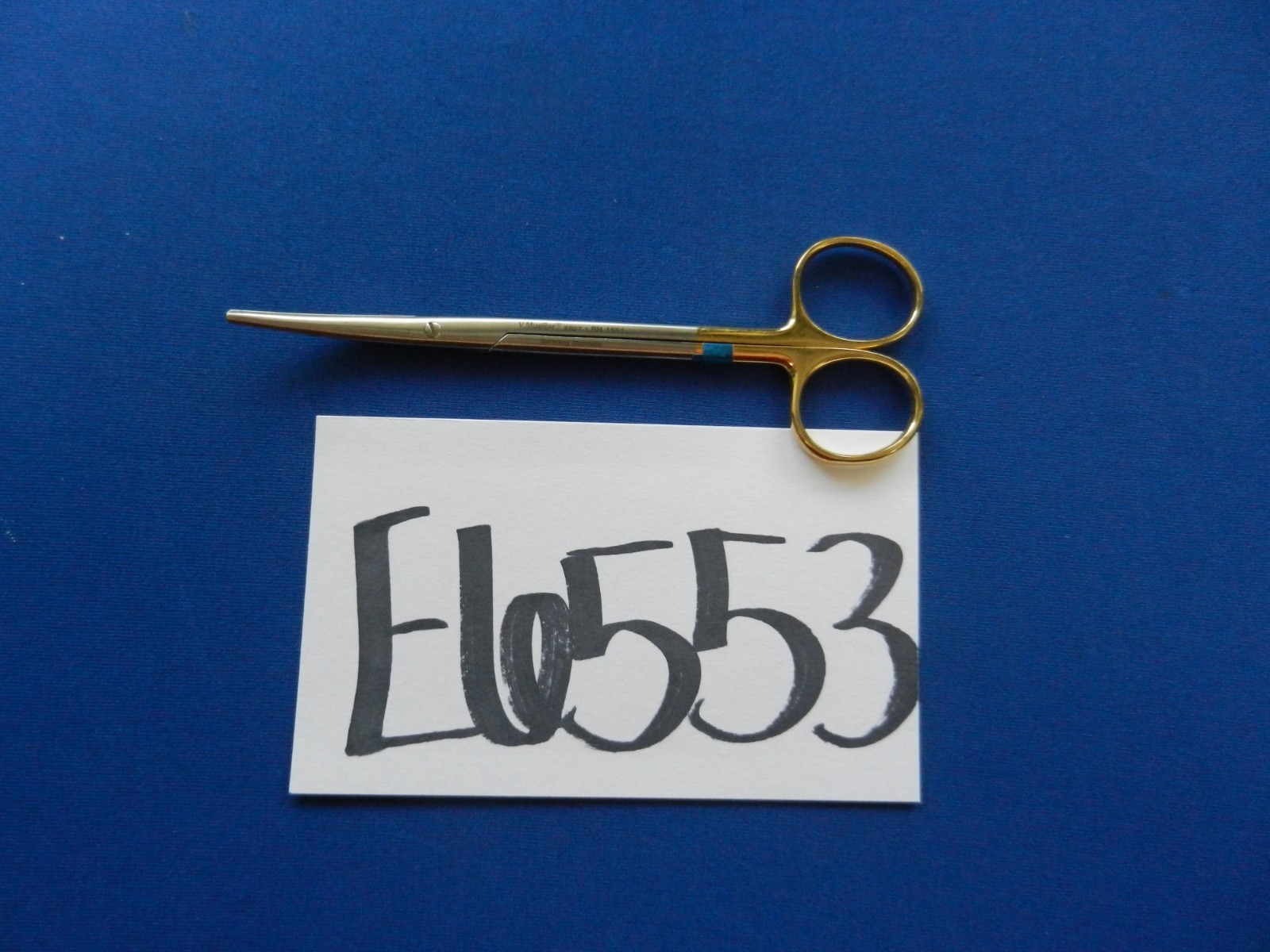 E6553 V. Mueller RH1651 Vital Metzenbaum Curved Scissors 5.75″ Overall Length