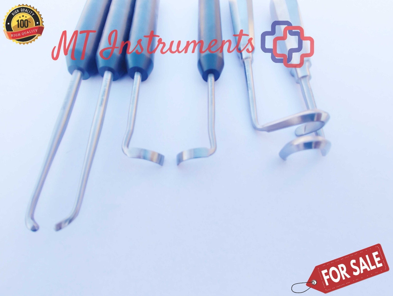 Rib Harvesting Instruments Doyen Raspatory Elevator Dissector Set of 6 Pcs CE
