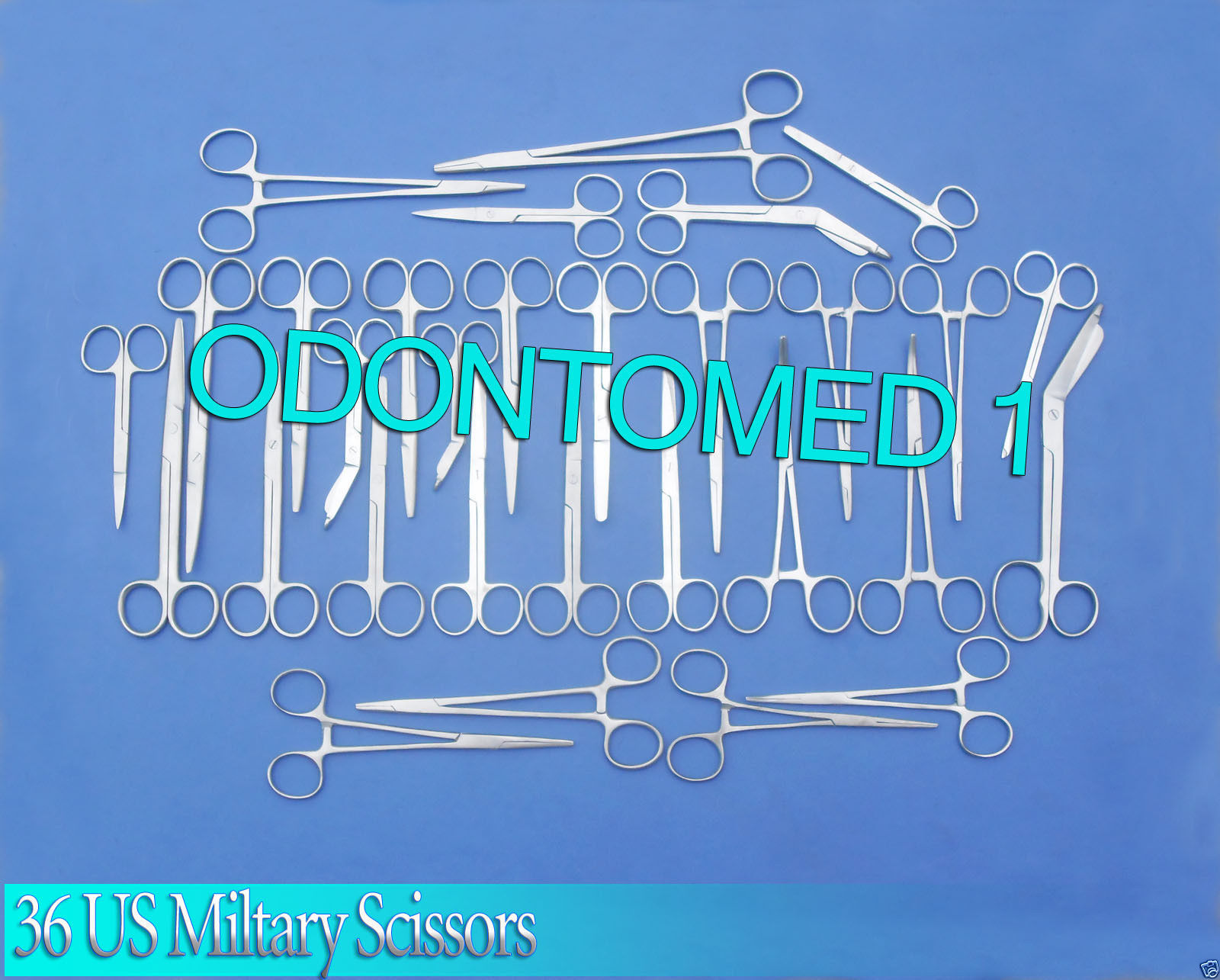 36 US MILITARY SCISSORS HEMOSTAT FORCEPS NEEDLE HOLDERS SURGICAL INSTRUMENTS