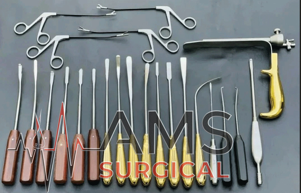 Endoscopic Face Lift Surgery Set Plastic Surgery Instruments in high quality