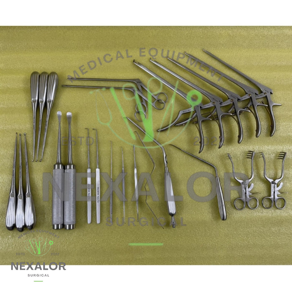 Cervical Spinal Surgery Instruments Set German Steel Surgical Spine Instrument