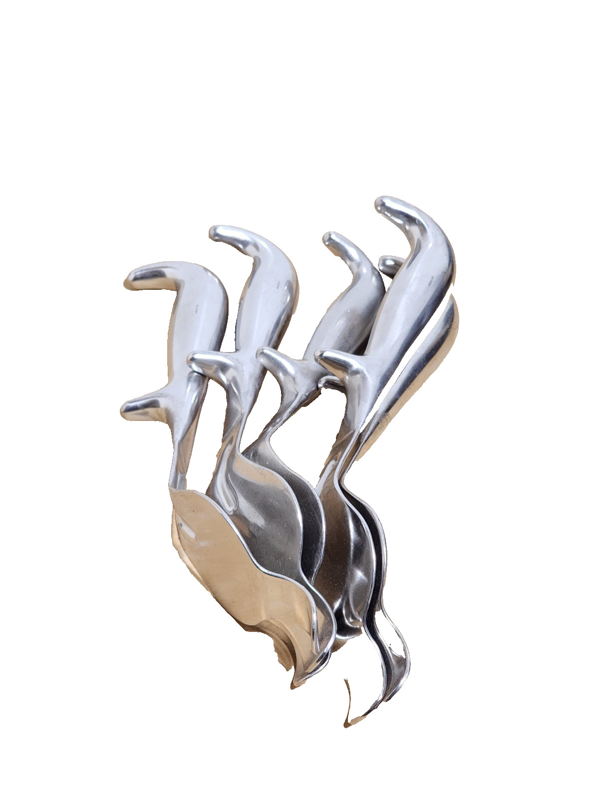 (Lot of 5 ). Jar-it 225-402 Bennett Tibia Retractor 10″ Stainless GREET USED.
