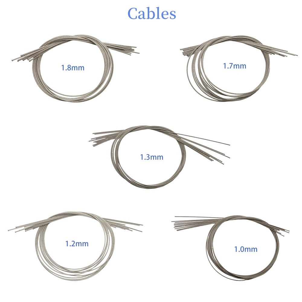 Orthopedic Titanium Cable and lock catch 1.0-1.8mm Surgical Instruments pet