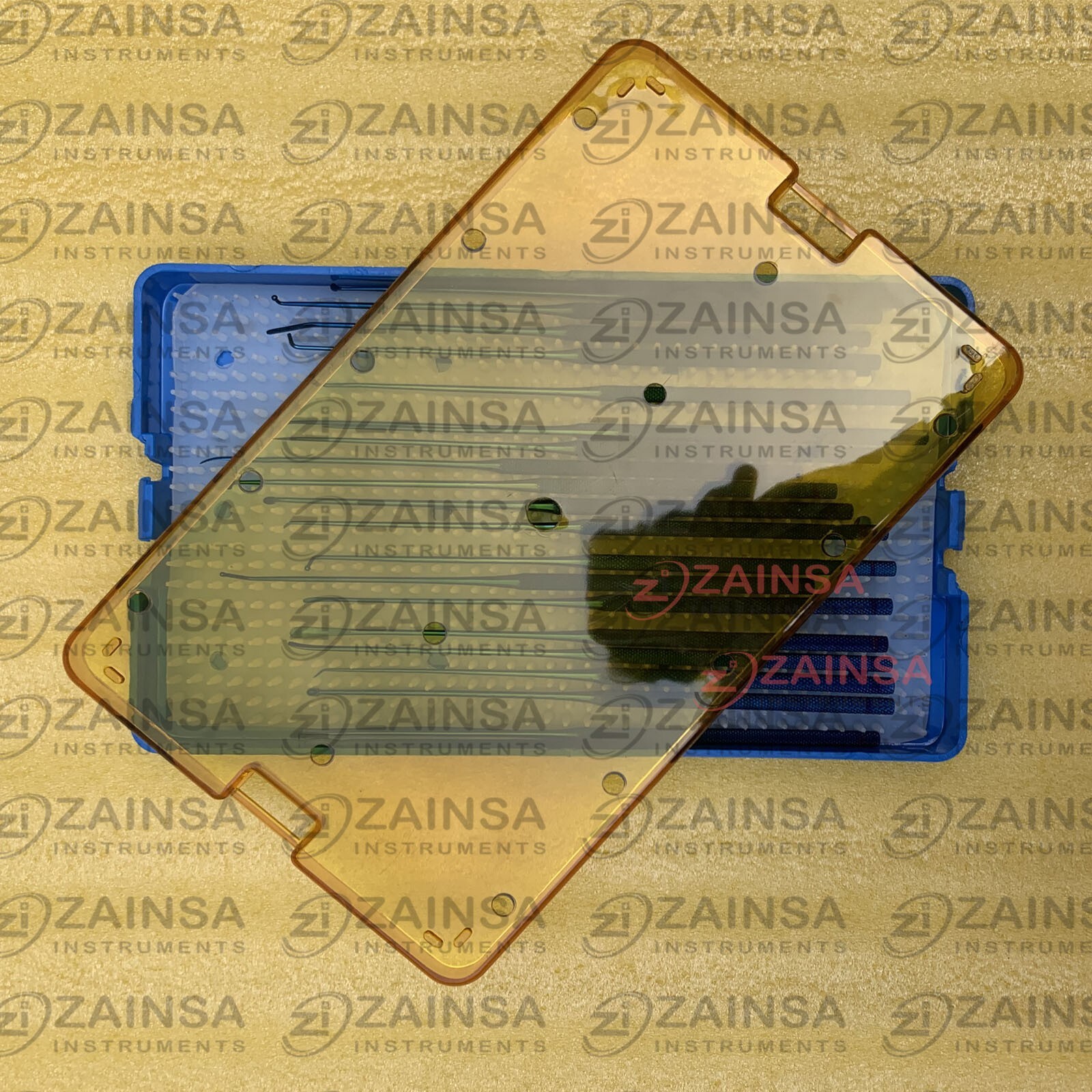 New Micro Dissector Expanded 20 PCs Set, Neurosurgery Set With Sterilizing Case