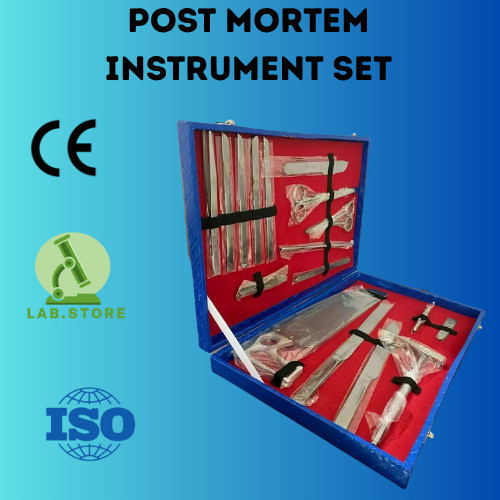 Post Mortem Instrument Set / Autopsy / Dissection Kit Anatomy 19Pcs.