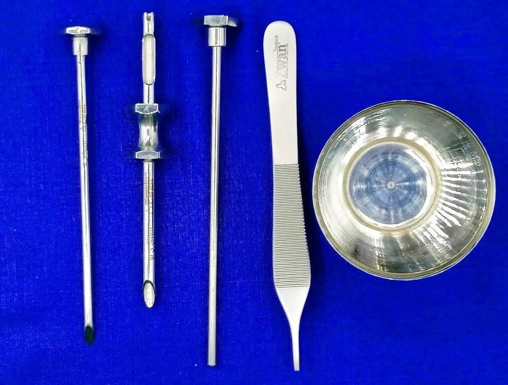 HRT Trocar 5mm Hormone Replacement Pellet Insertion Kit Complete Set In Stock