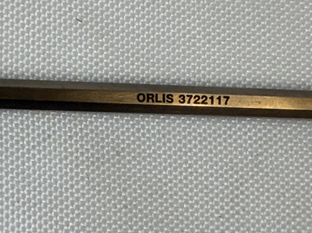 Orlis XOMED 3722117 6.0mm 160mm Curved Rosen Pick ENT Otology