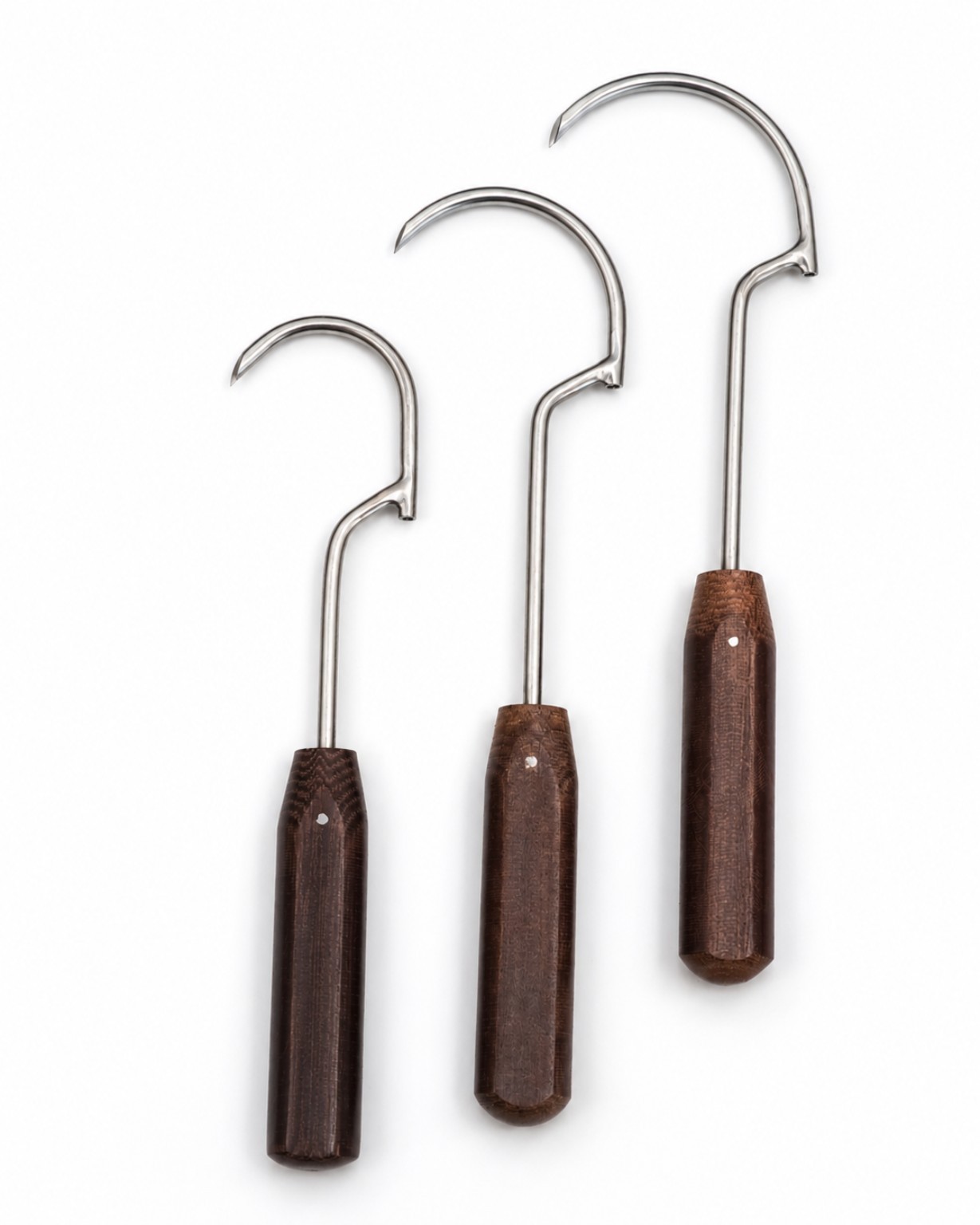 Orthopedic Wire passer Set 3 Pcs Small Medium Large Stainless Steel Fiber handle