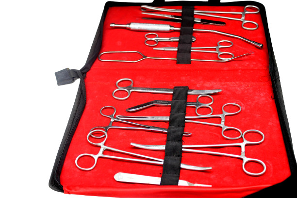 Veterinary Gynae Operative Kit Contains Surgical Instrument 13 Pcs Each