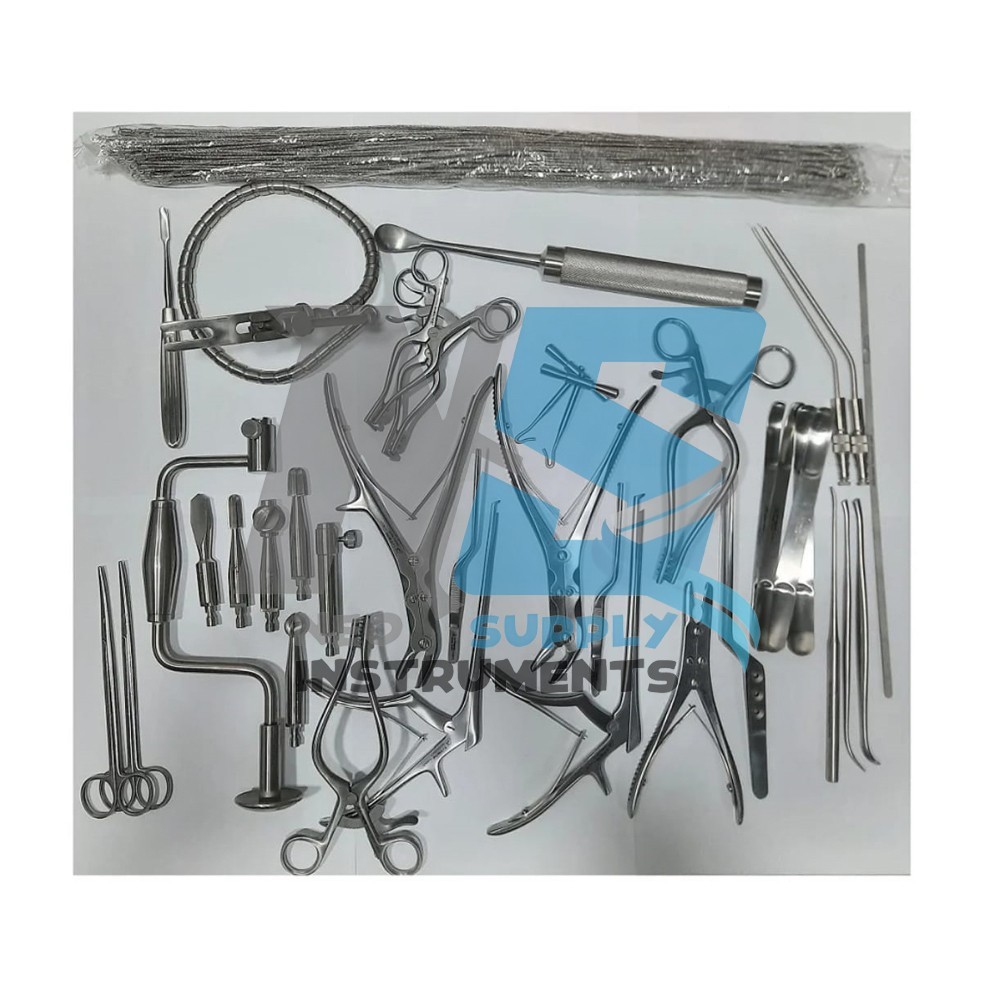 Basic craniotomy instruments set of premium quality