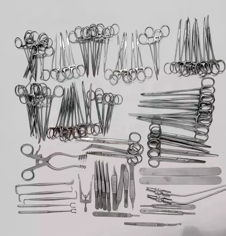 82 Pcs Plastic Surgery Set of Surgical instruments Premium Grade Stainless Steel