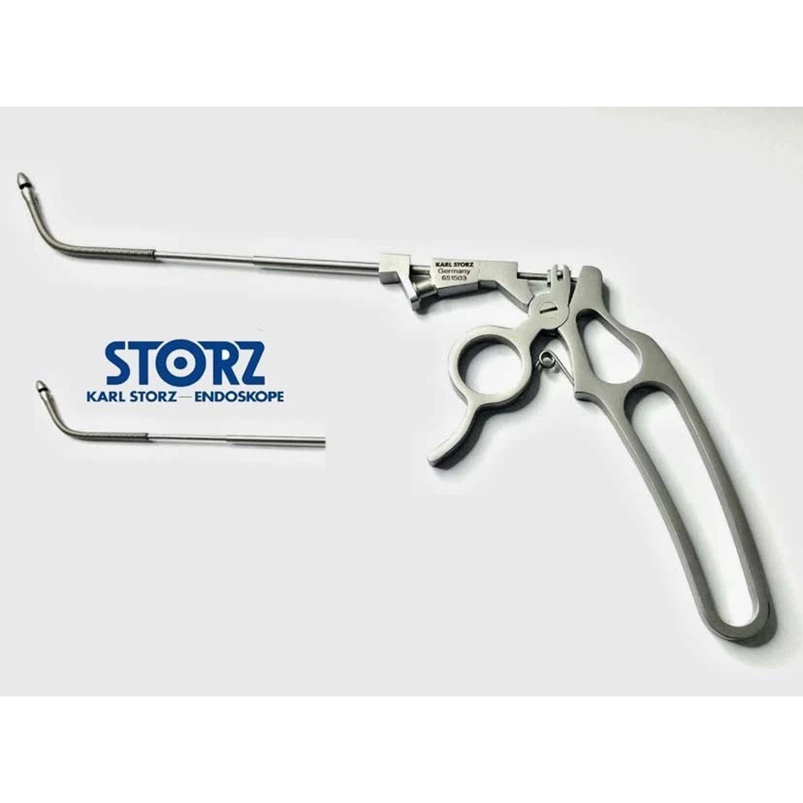 HOSEMANN KARL STORZ 651503 Frontal Sinus Nasal Recess Punch Circular Cutting 8″