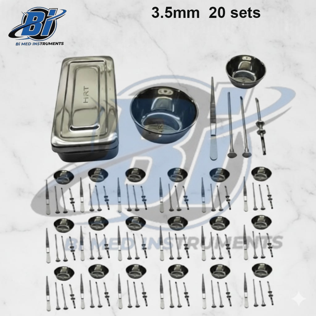 3.5mm HRT Trocar Kits 20 Sets Hormone Replacement Pellet Insertion Trocars