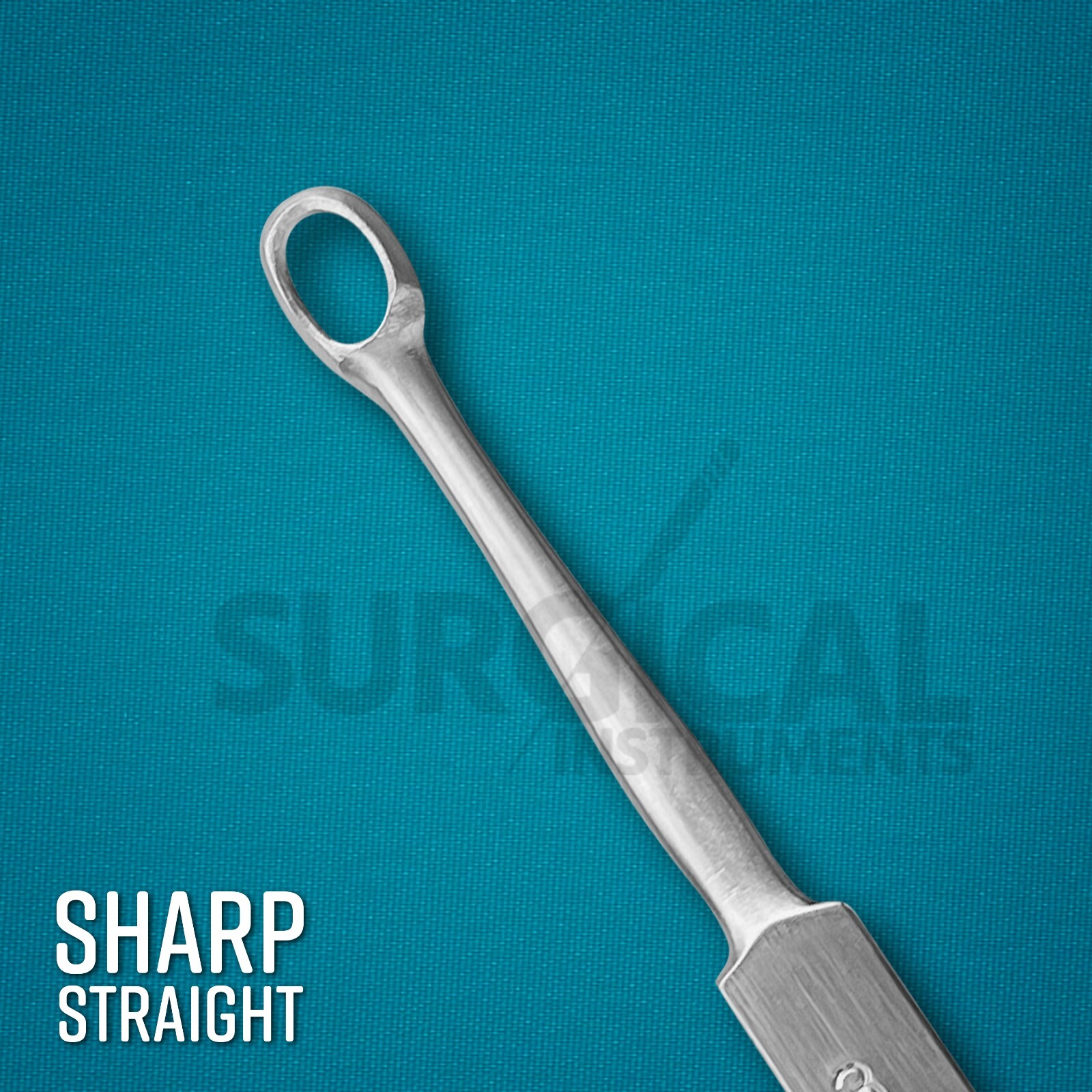 Fox Dermal Curette 3mm Surgical Dermatology Instruments Stainless German Grade