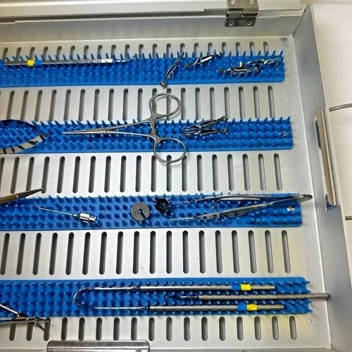 24Pc Ophthalmic Microsurgical Instrument Set Storz Rhein w/ Case Eye Surgery