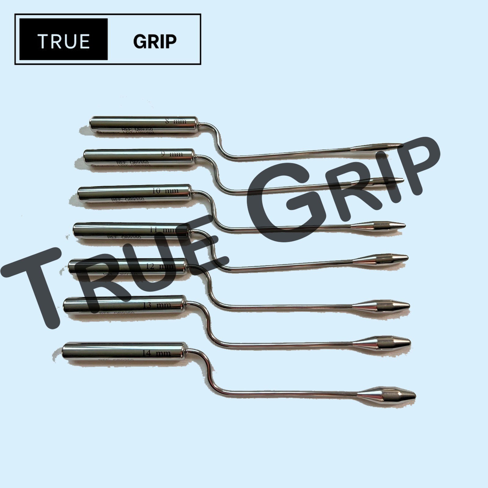 Urethral Crooks Dilator Set Of 7 Urethroplasty Surgical Instruments 8mm To 14mm
