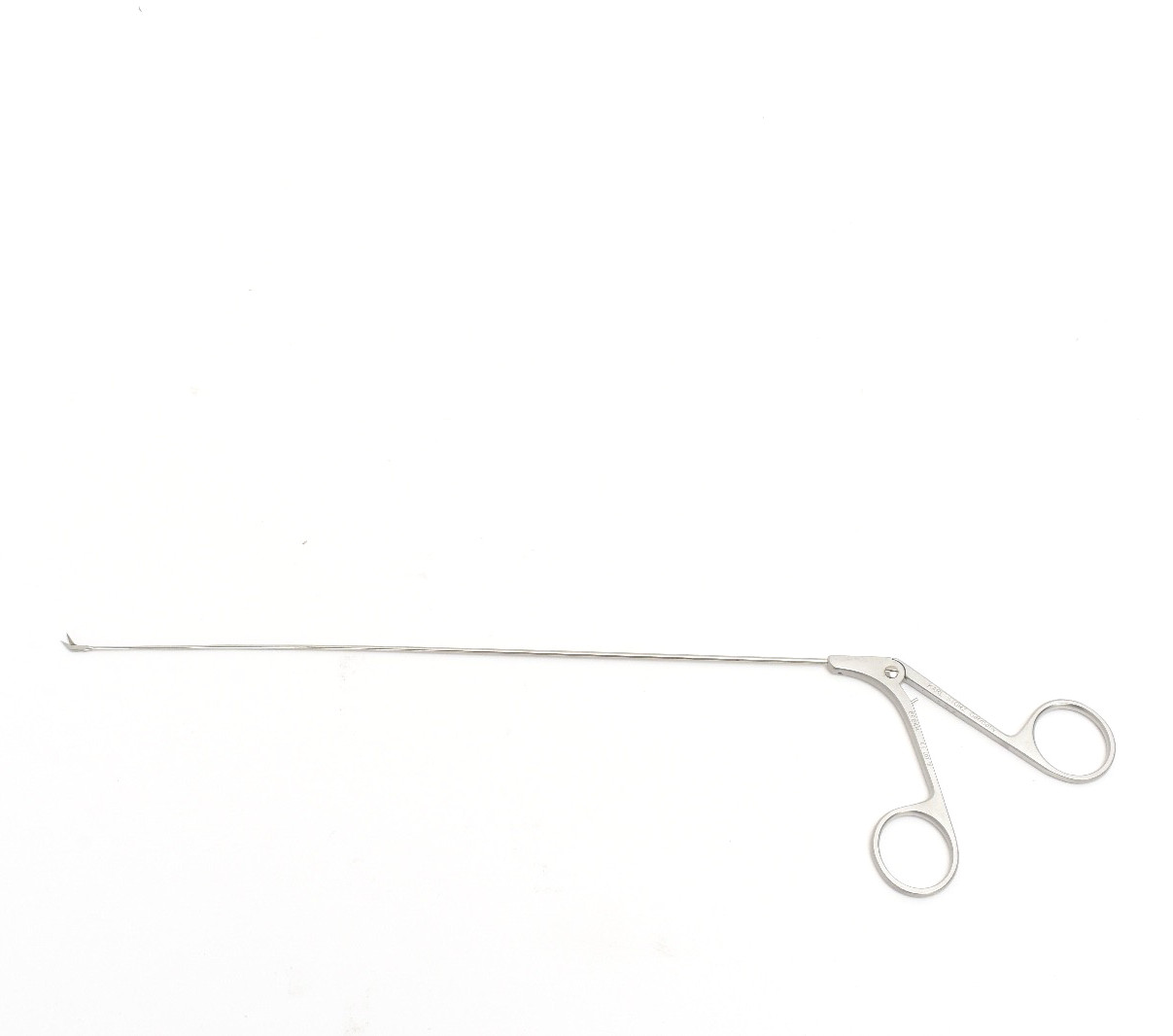 Karl Storz 8684B ENT Micro Laryngeal Surgical Scissors 45°Angled UP 5mm Bite 9″