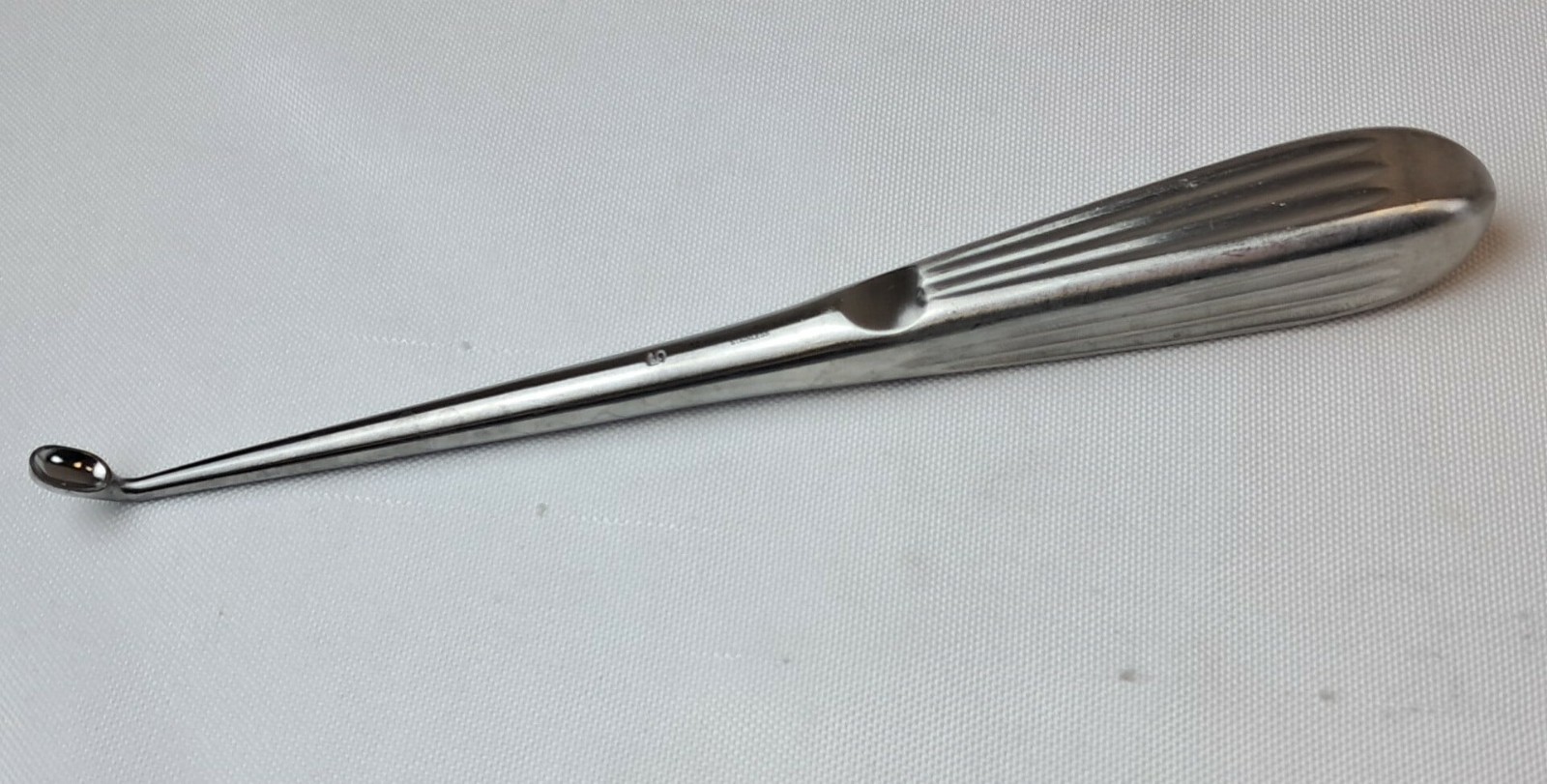 Symmetry Surgical Codman SSI Ultra 29-4945, Bruns Curette Straight Oval #5 Cup