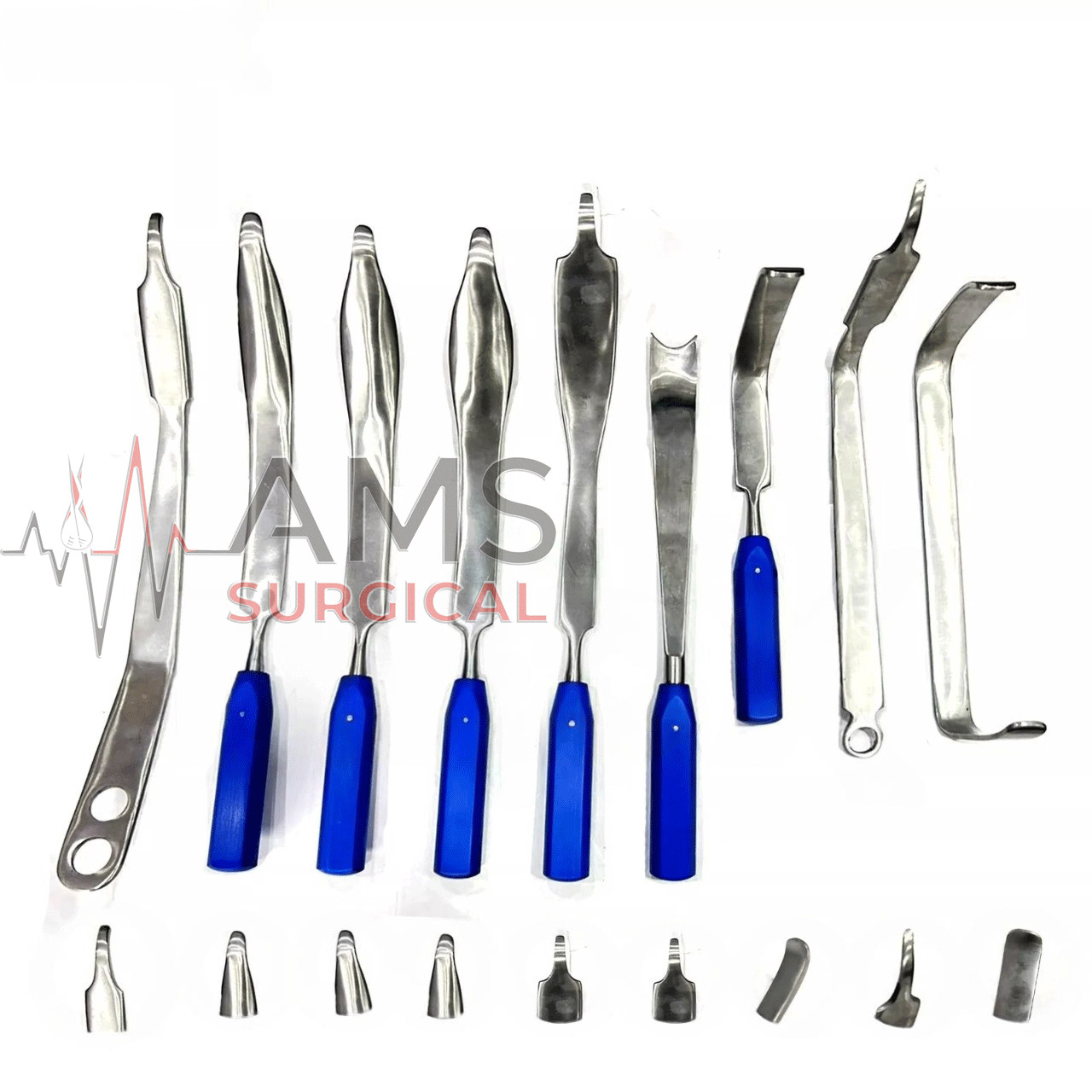 Hip joint Hip Retractors Surgery orthopedic Instruments 9 Pcs Orthopedic Set
