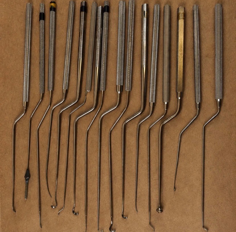 V. Mueller Weck Codman Transphenoidal Bayonet Instruments Neurology Set of 16