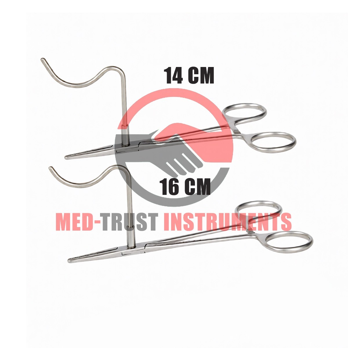2Pcs DOWLING Spay Retractors Medium 14cm and large 16cm