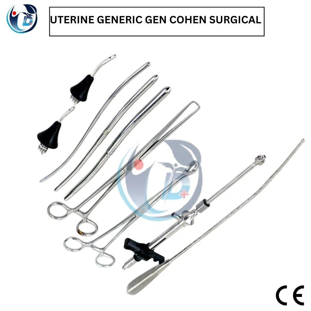 UTERINE GENERIC GEN COHEN SURGICAL SURGERY INSTRUMENT SET