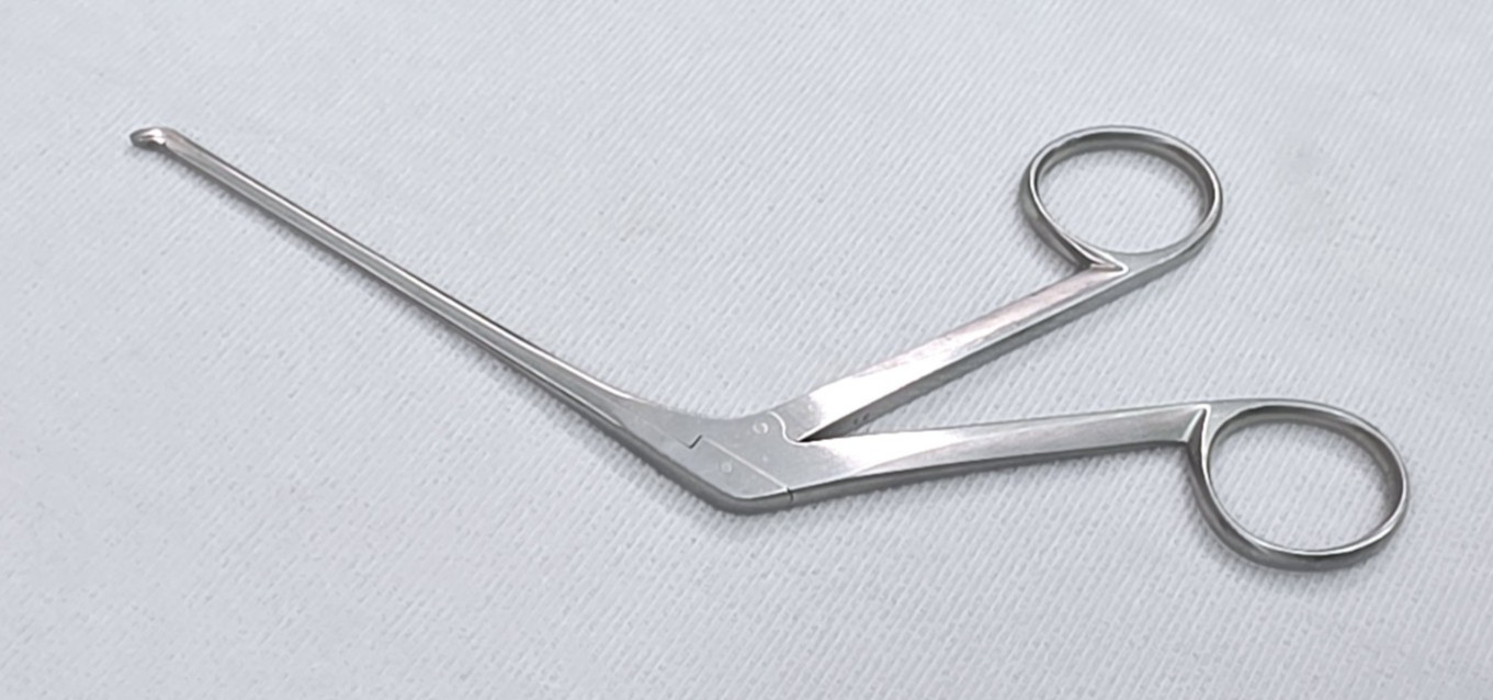 Millennium Surgical Micro Forcep 45 Deg. Up 4.25″