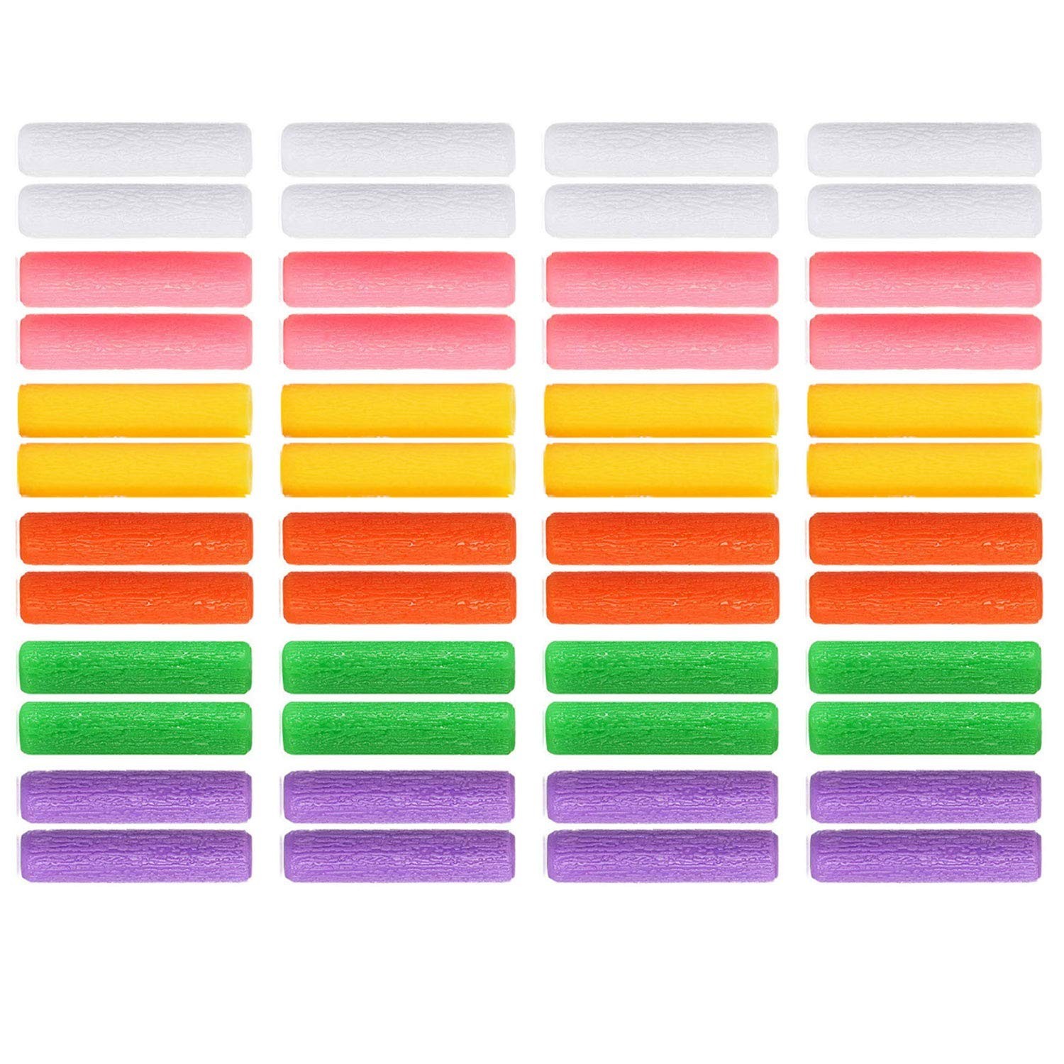 48 Pcs Colorful Orthodontic Aligner Chewies for Aligner Chompers Aligner Trays S