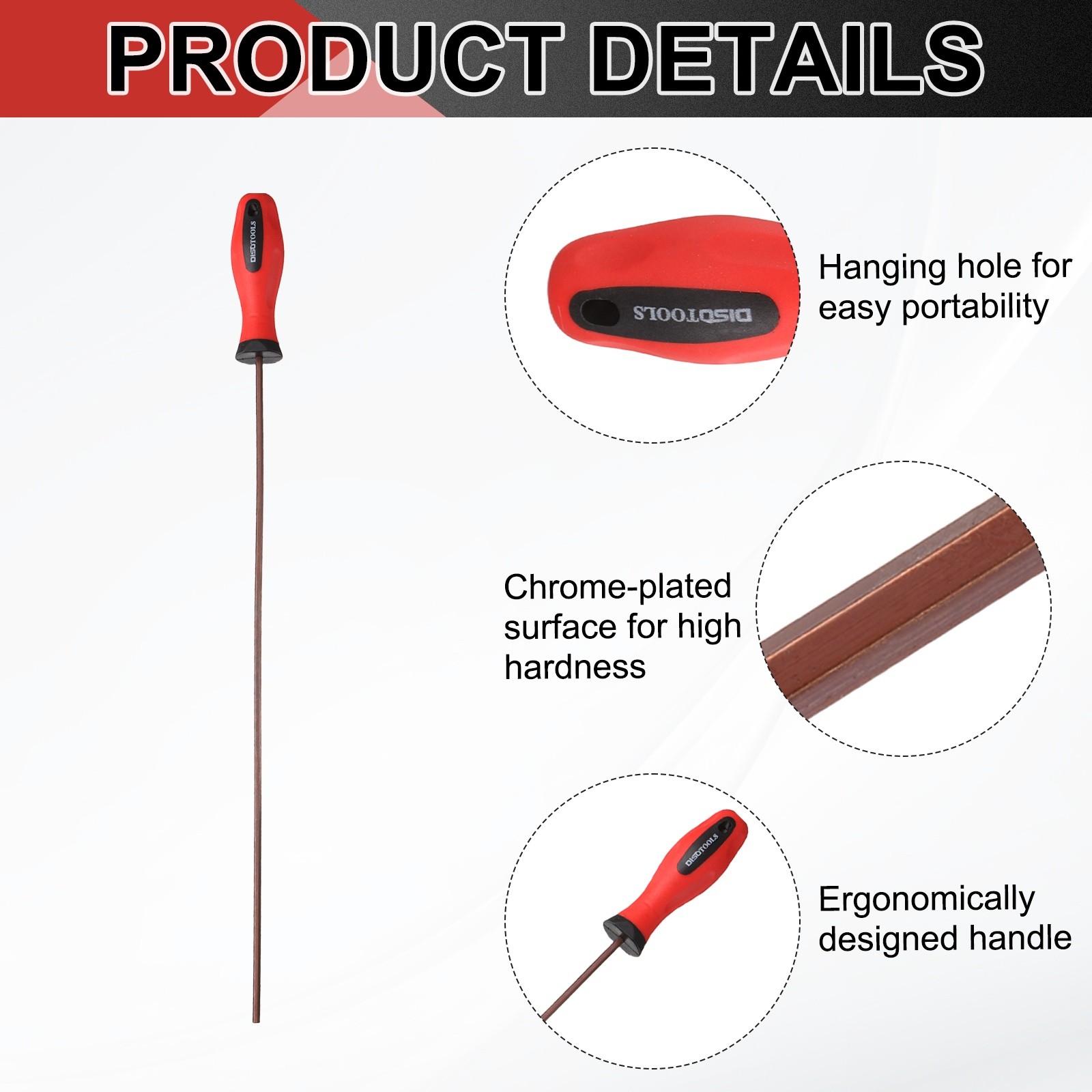 2 Pcs 3mm Long Hex Screwdriver Magnetic Flat Head Screw Driver for Repairing