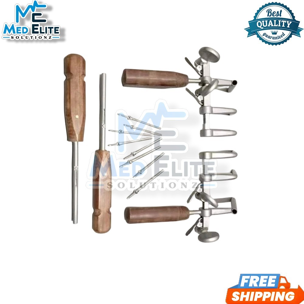 Casper Retractor System Surgical Orthopedic Spine Set Steel Instrument