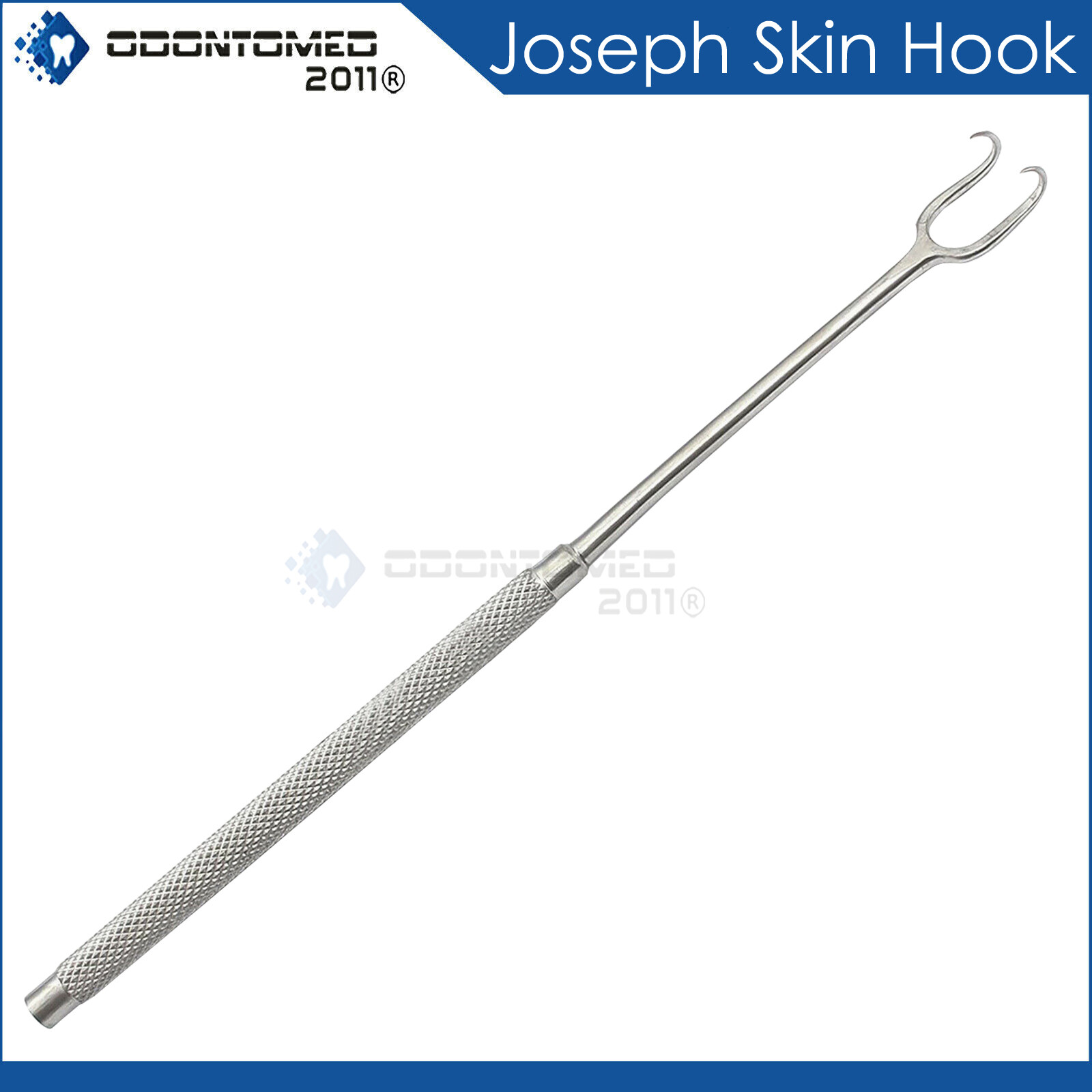 Joseph Double Skin Hook 2mm Plastic Dermal Surgical Instruments
