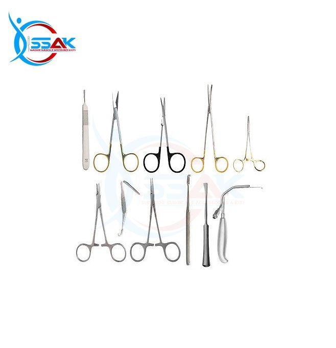 Chin Augmentation Instruments Set 13 PCs Plastic Surgery Set