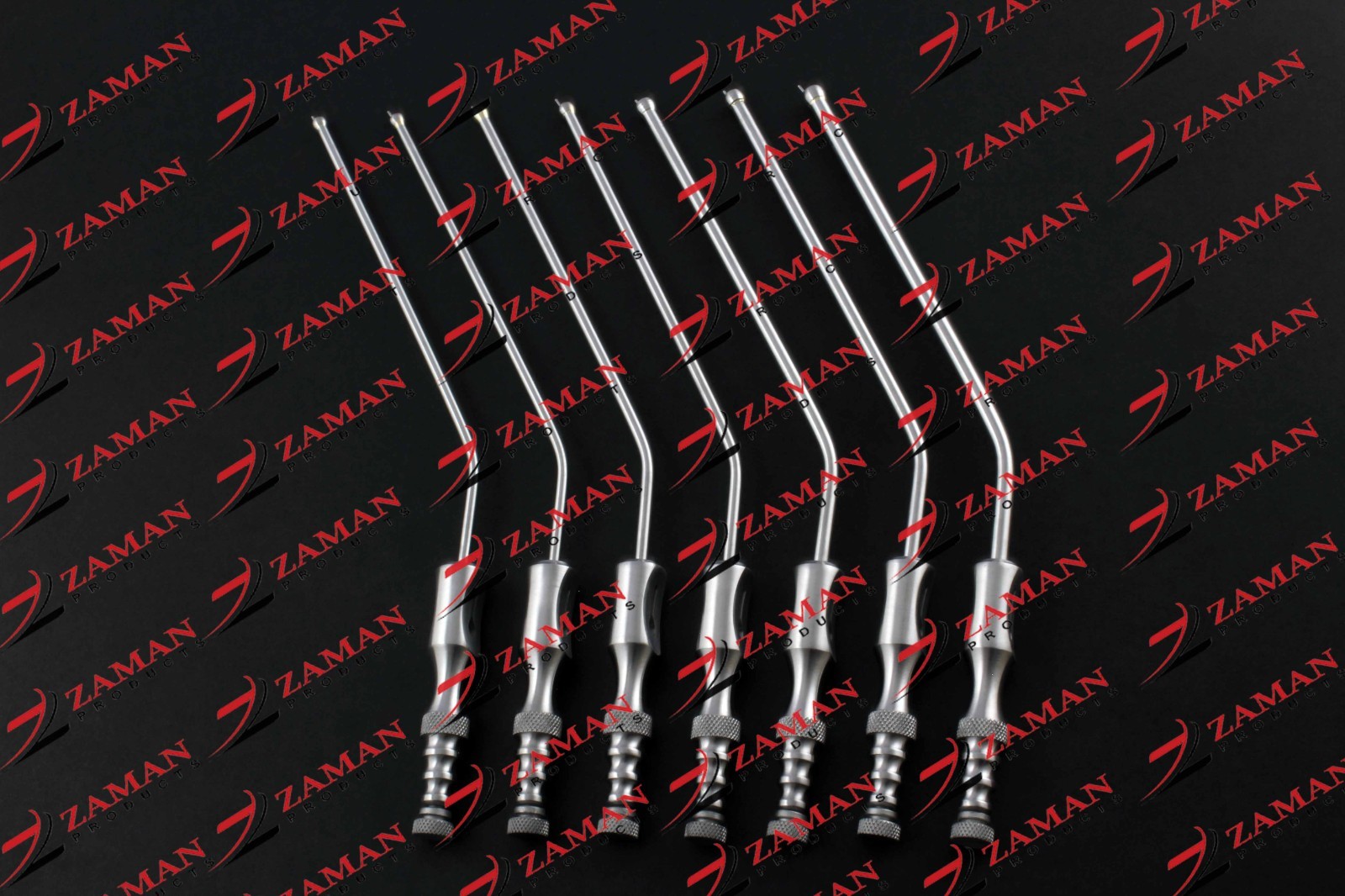 Frazier Suction Tubes With Ball Tip 6 To 12 Fr 7 PCs Set Surgical Instruments ZP