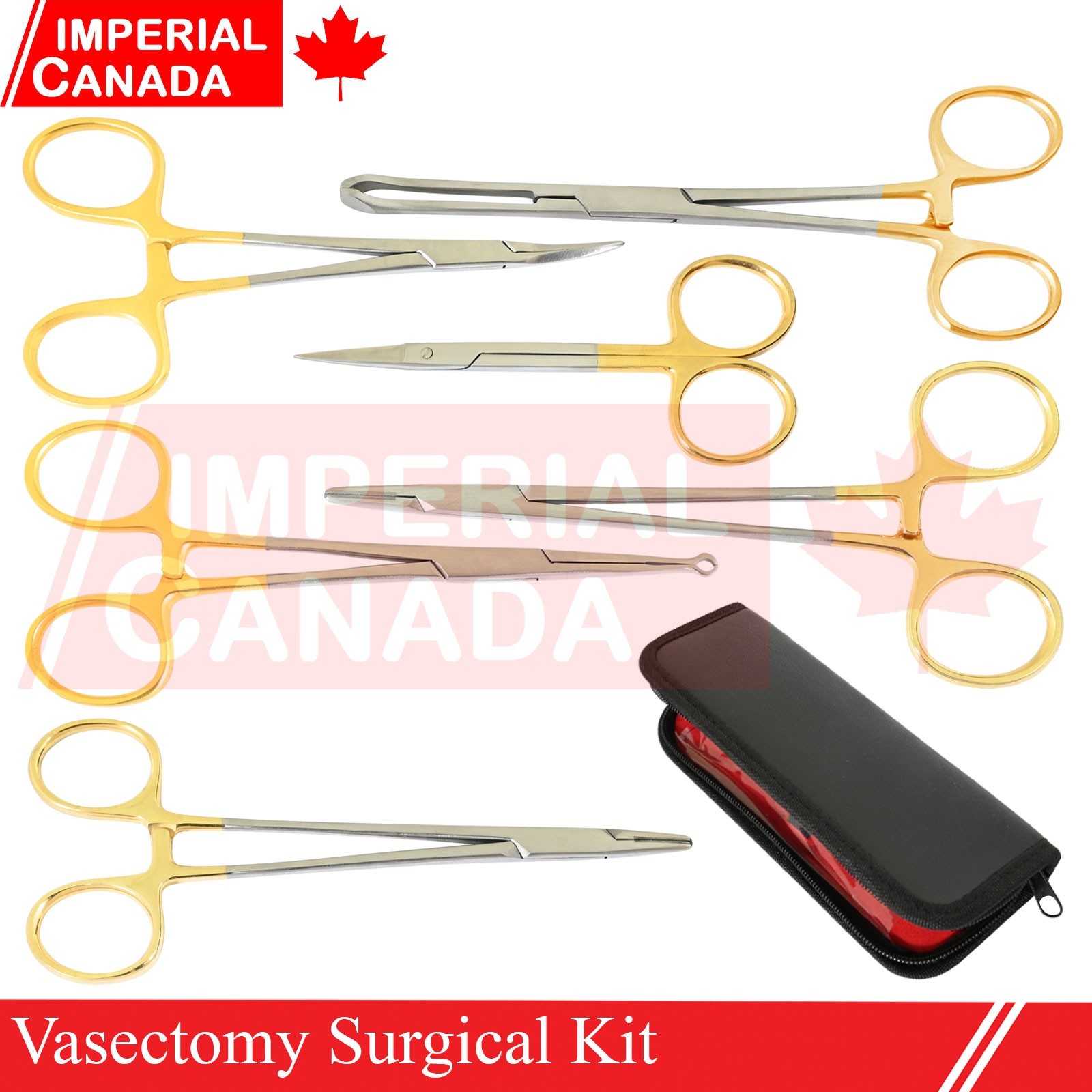 6 Piece German Sutureless Vasectomy Meatotomy Set Urology Surgical Instr DS-2471