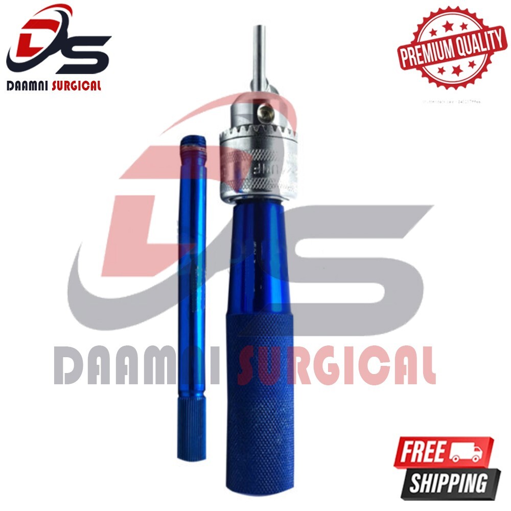 Orthopedic Hand Drill With Chuck & Key 16cm Orthopedic Veterinary Surgery