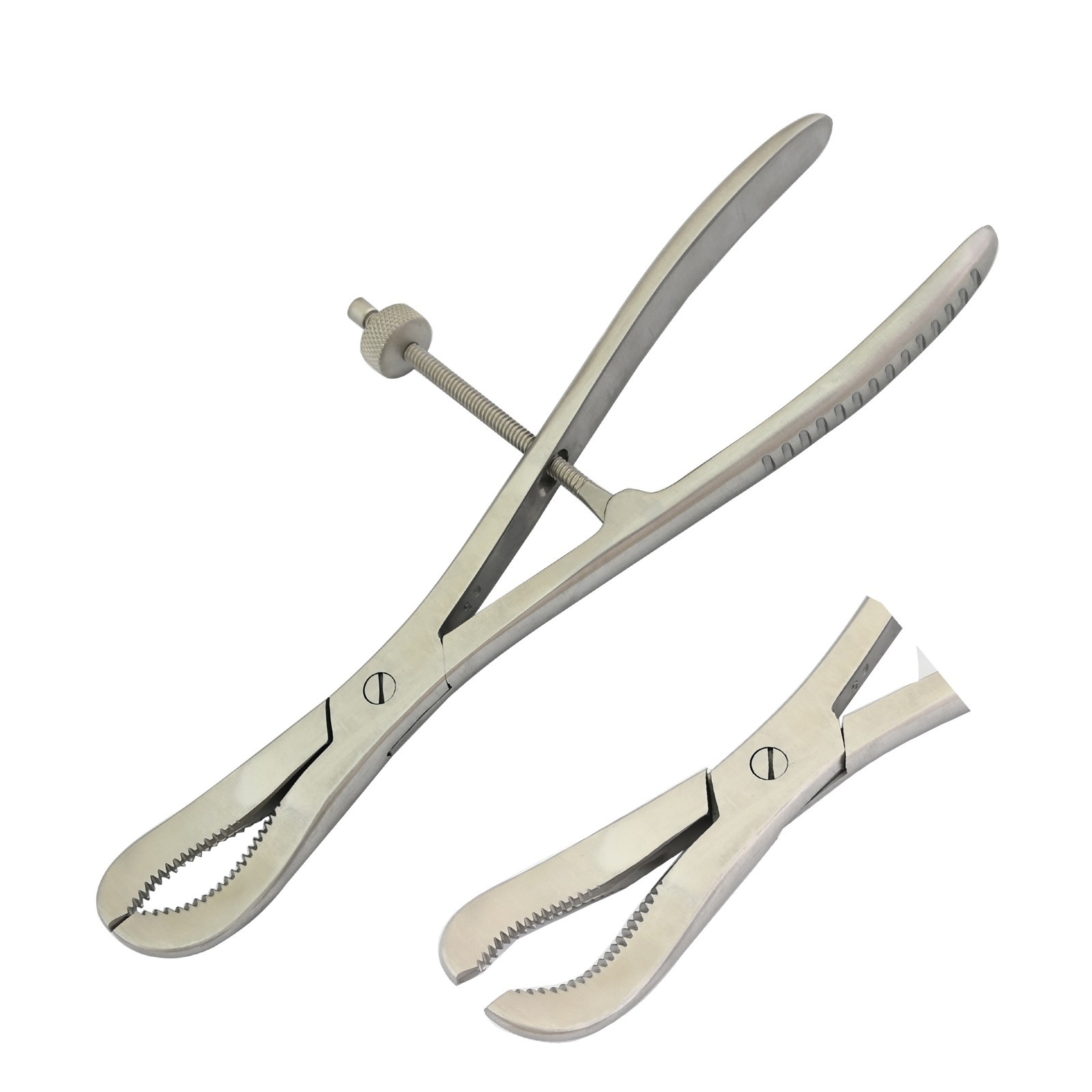 BONE REDUCTION FORCEPS 8.5″ WITH FIXATION SCREW Surgical Orthopedic Inst OP-219