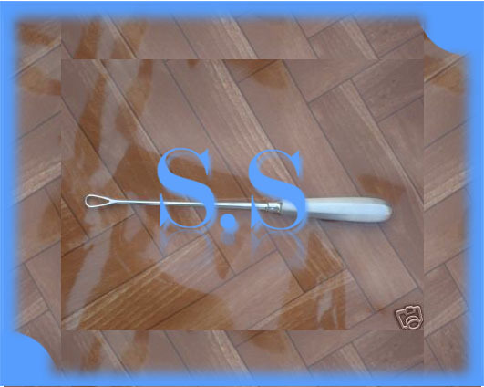 Recamier uterine Curettes 0 Sharp Surgical Instruments