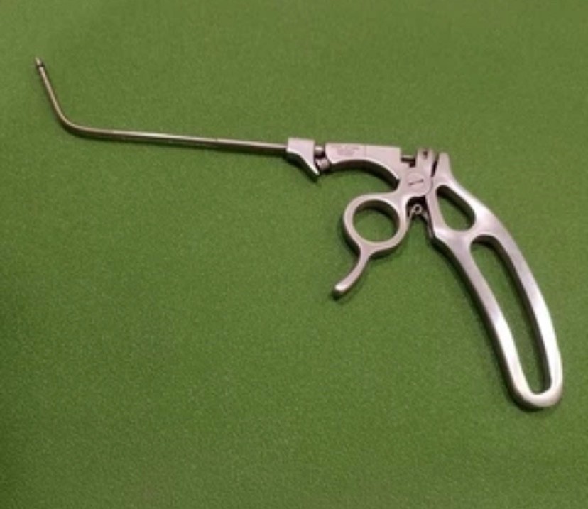 HOSEMANN KARL STORZ 651503 Frontal Sinus Nasal Recess Punch Circular Cutting 8″