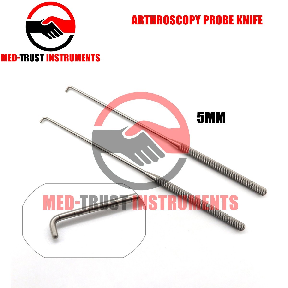 Arthroscopic Probe Knife 5mm – Arthroscopy Surgical Instruments Orthopedic Tools