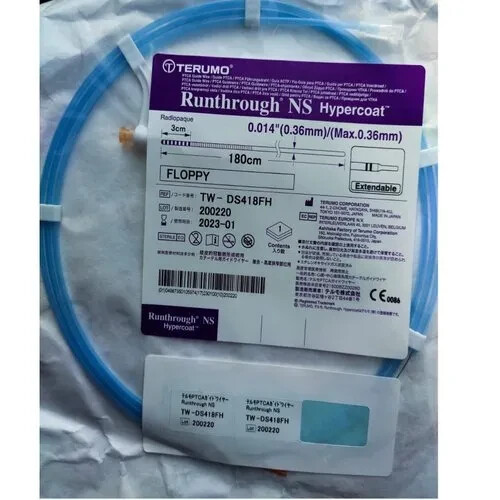 Runthrough NS Floppy guidewire, 0.014″ (0.36mm) x 180cm (ONE PIECE)