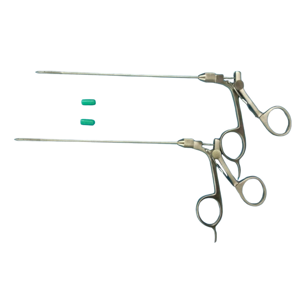 2Pc Laparoscopic Hernia Berci Fascial Port Closure Forceps 2, 2.5, 2.8 mm X 17cm