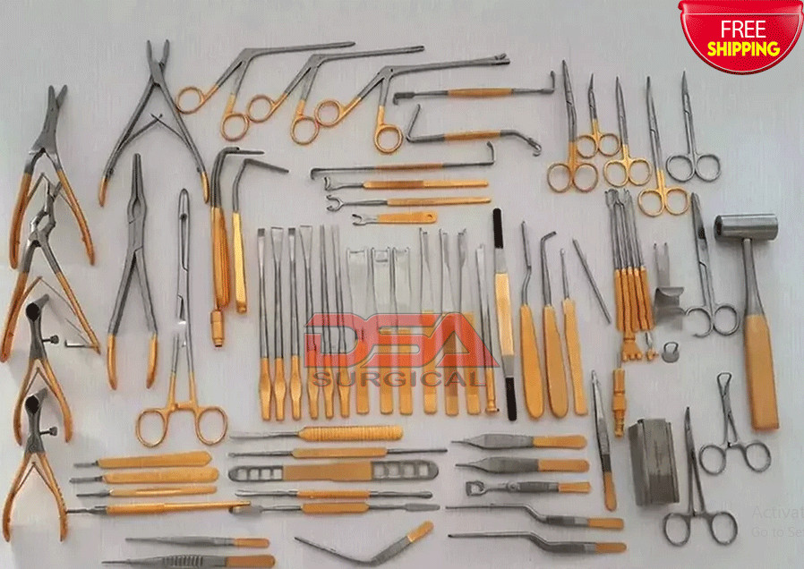 Major Rhinoplasty instruments set of 82 Pcs Nose & Plastic Surgery Instruments