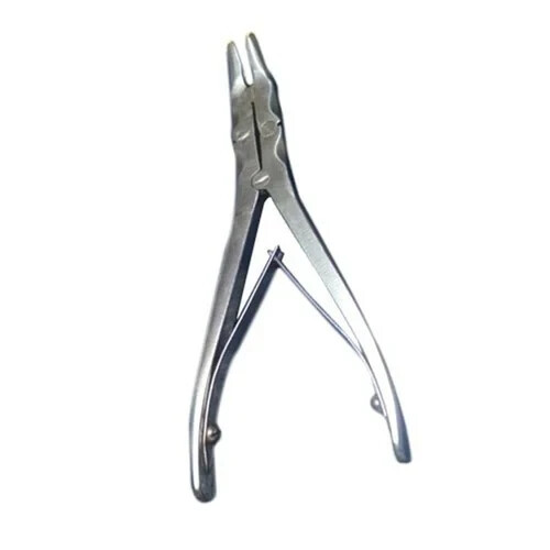 Bone Nibbler Ronguer Compound Action 7.5″ Curved Orthopedic Instruments SS
