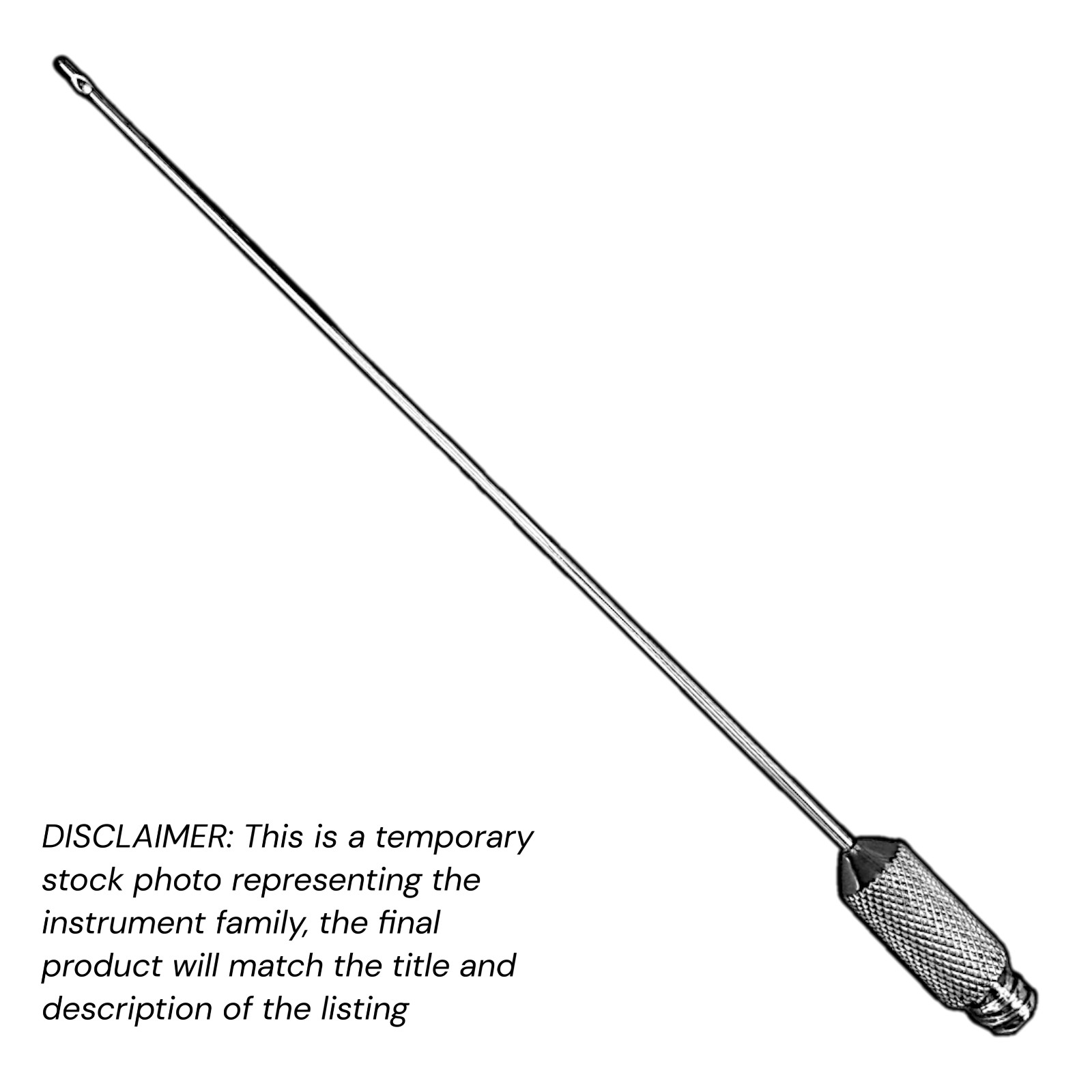 Micro Infiltration Cannula 4” Straight Type III 16g Stainless EZTEK Premium