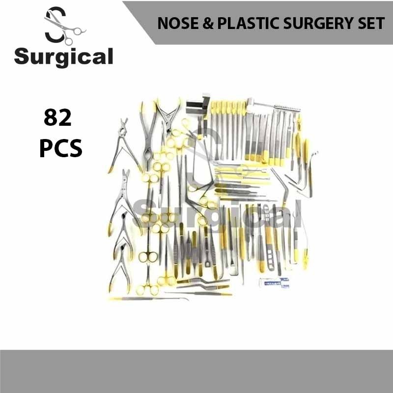 Major Rhinoplasty Surgical Instruments set of 82 Pcs Nose & Plastic Surgery